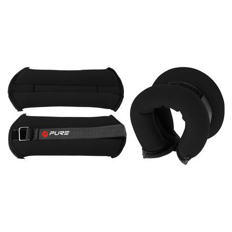 Pure2Improve | Ankle and Wrist Weights, 2x0,5 kg | 1.014 kg | Black